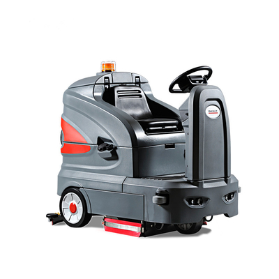 GM130 Hotels Floor Scrubber Machine, Ride on Strong Vacuum Cleaner with ECO Mode, Premium Electric Floor Scrubber Dryer