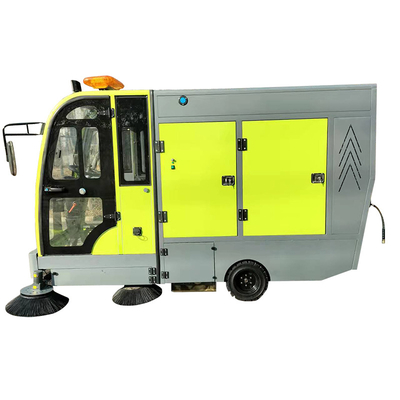 Factory Wholesale Fenced Large Electric Sweeper Car Ride On Road Floor Sweeper