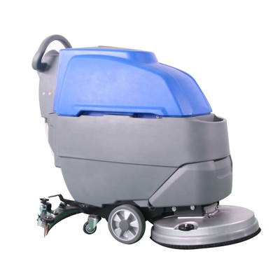 Hotels D510S One Control Panel Semi-automatic Handheld Floor Scrubber Cleaning Machine